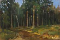 В лесу