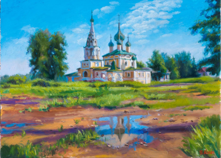 Этюд. Красоты Подмосковья. Весна