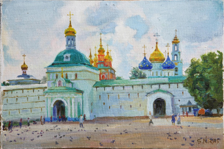 Картина Никаса Сафронова из серии Города России