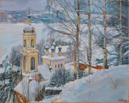 Небрейгелевская зима на православное Крещение