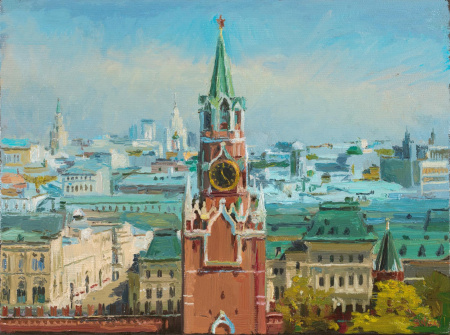 Москва. Кремль. Спасская башня