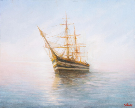 Утро на море