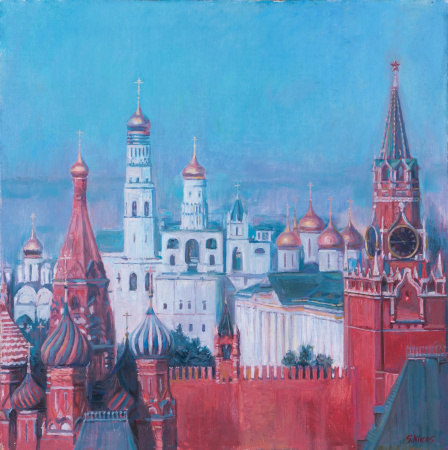 Праздничное утро в Москве